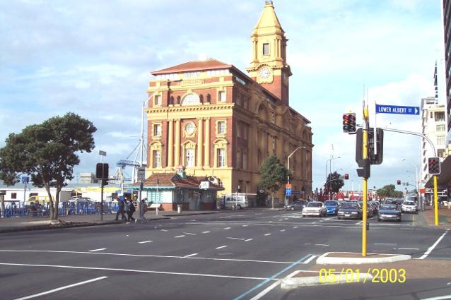 Auckland Ferry Building - Auckland New Zealand