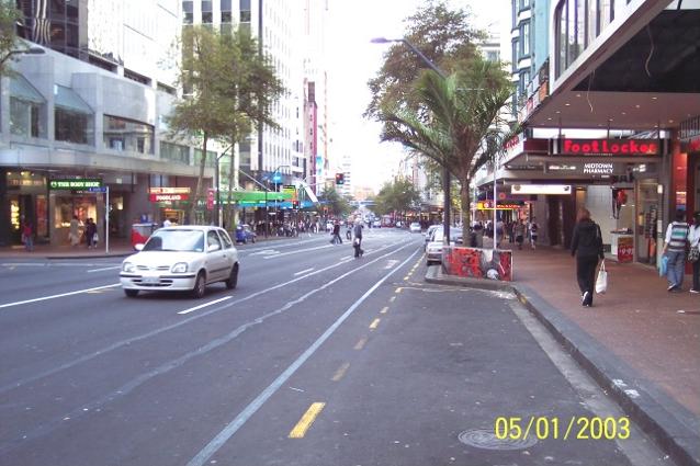 Lower Queen Street Auckland New Zealand Photograph