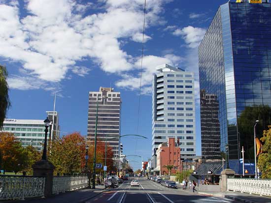 Christchurch Armagh Street business district