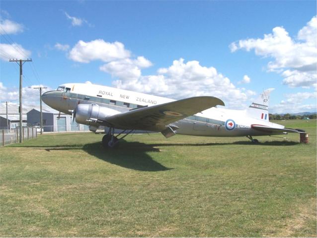 Display Aircraft at Gisborne Airport Aviation Museum - Gisborne New Zealand