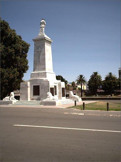 Gisborne War Memorial Situated on the Esplanade