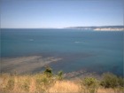 View of Poverty Bay from Kaiti Hill Gisborne with Young Nick's Head in Background