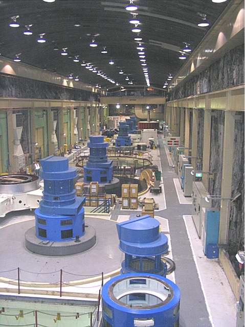 Manapouri Power Station Machine Hall