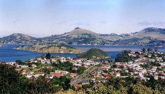 Port Chalmers and Otago Harbour to Otago Peninsula, New Zealand