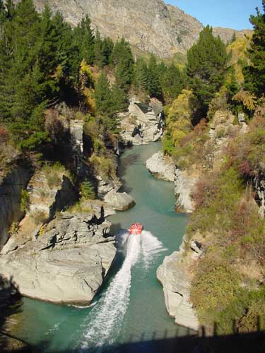 The Shotover River, New Zealand