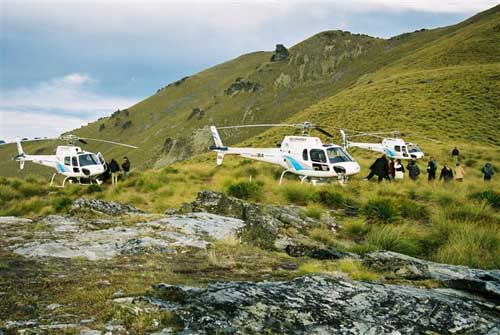 Heli Works Choppers - Queenstown, New Zealand