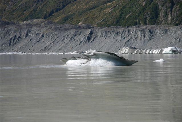 The Tasman Glacier Lake, Tasman Glacier, New Zealand